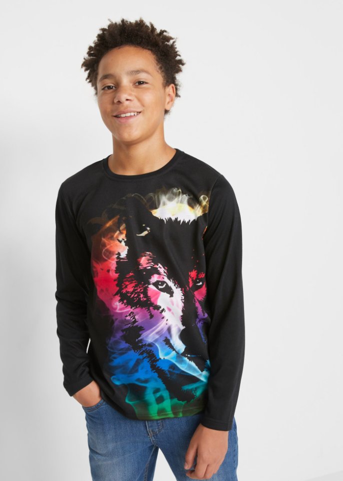 Jungen Langarmshirt