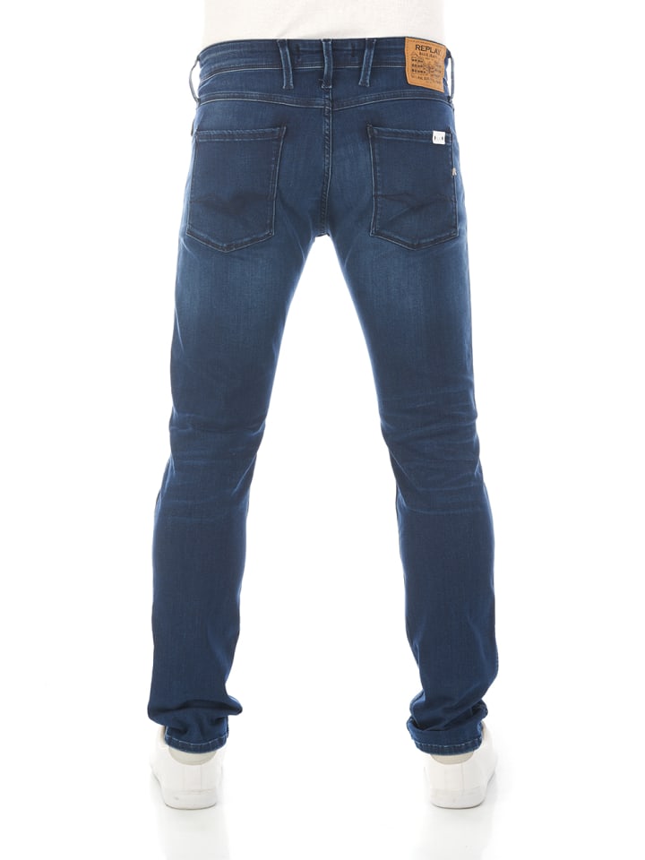 Replay Jeans Anbass slim in Blau günstig kaufen