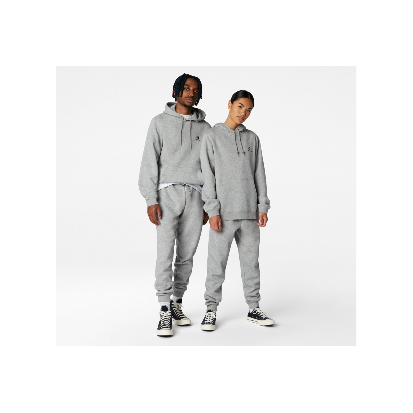 Converse Star Chevron Classic Hoody Beige F283