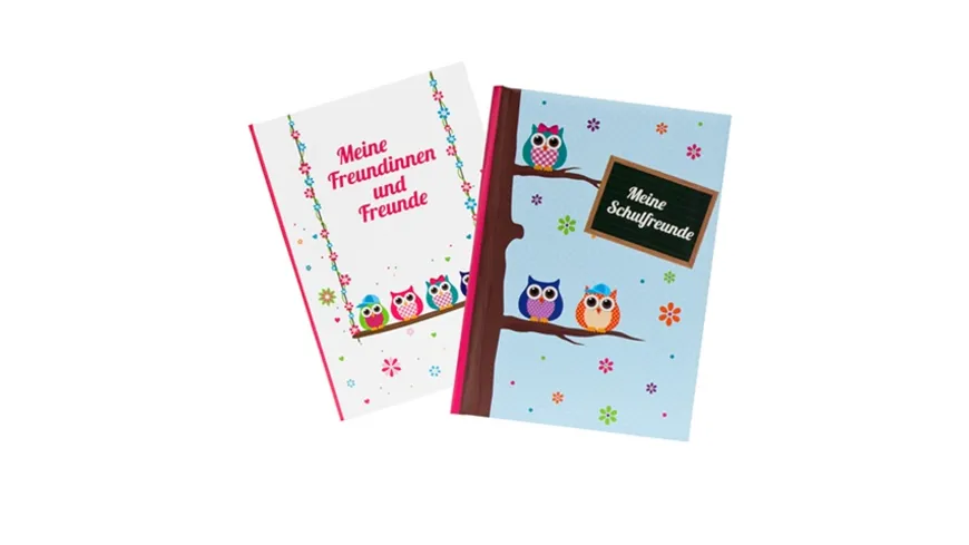 goldbuch Freundebuch Eule