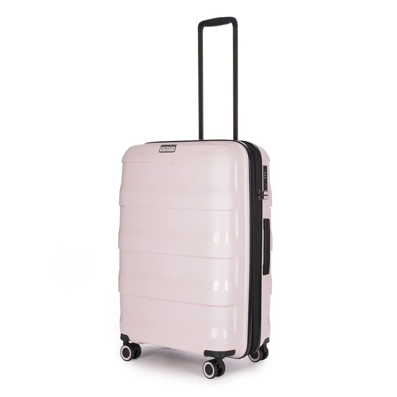 Stratic Straw + - Hartschalen Koffer M (65 cm) - rose