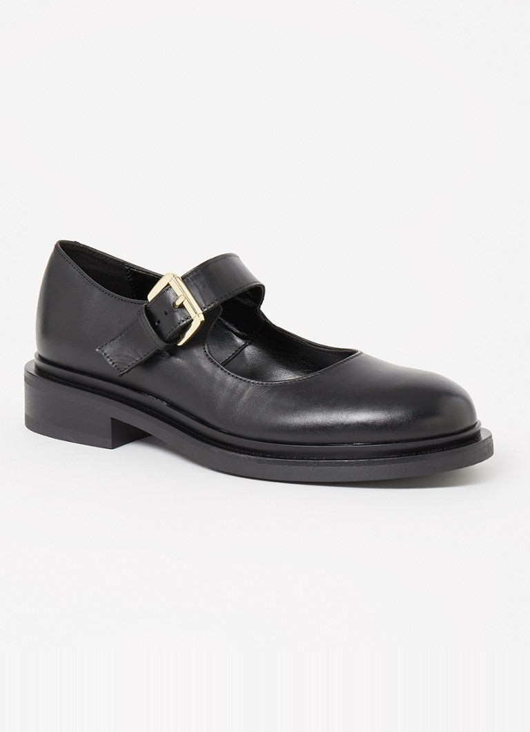 Dune London Huckle nahkaiset ballerinat