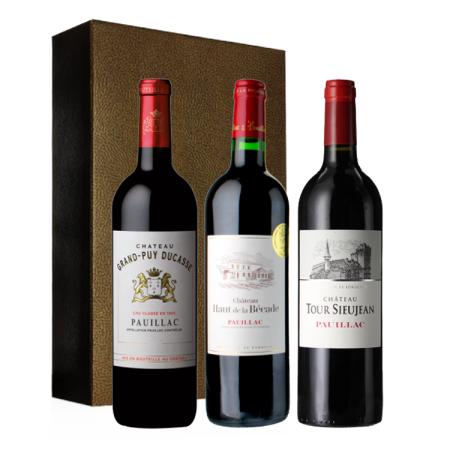 COFFRET TRIO - BORDEAUX PAUILLAC LES INDISPENSABLES