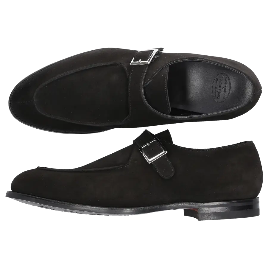 Crockett & Jones - Monk Schuhe DENBEIGH schwarz - schwarz