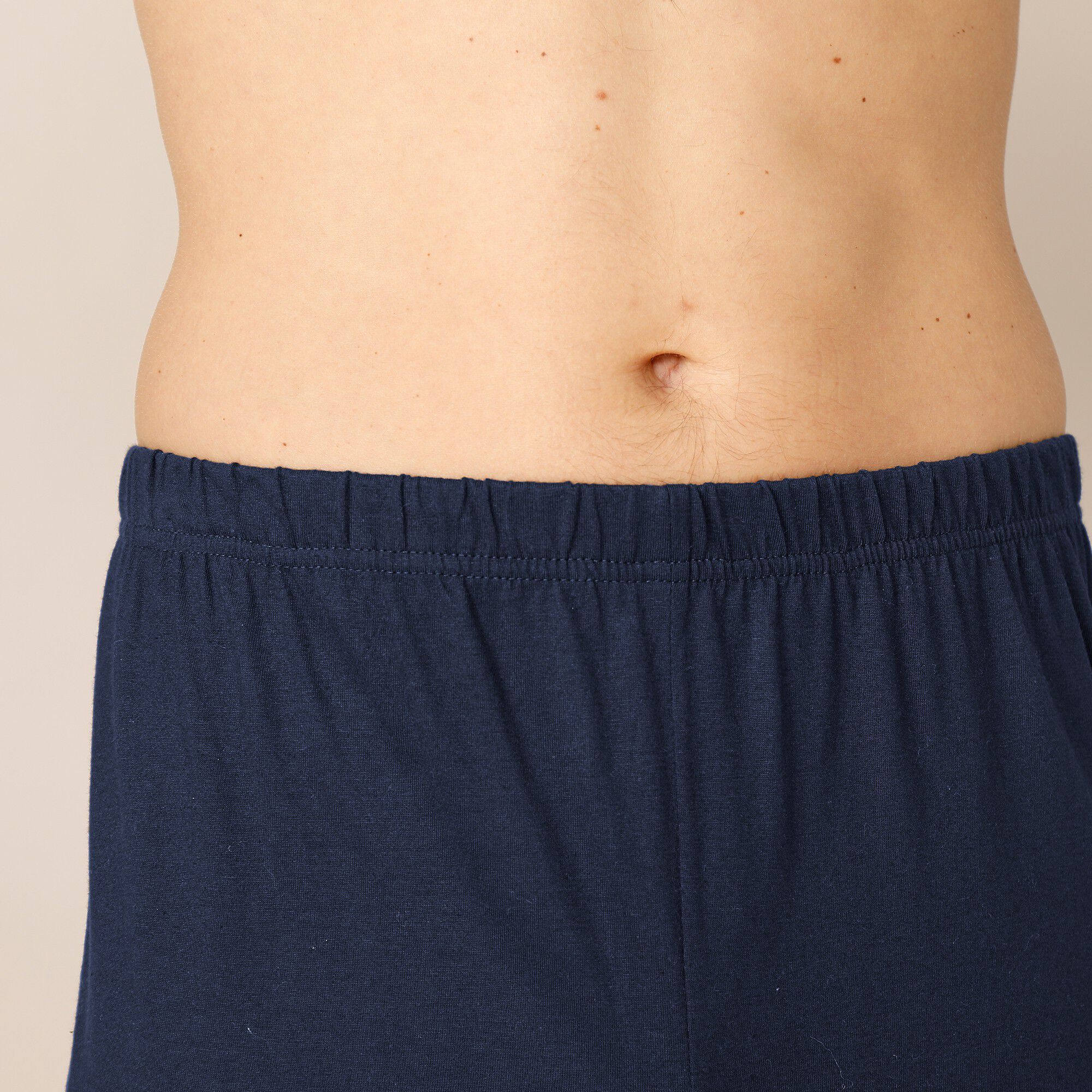 Pyjama pantalon jersey coton manches longues