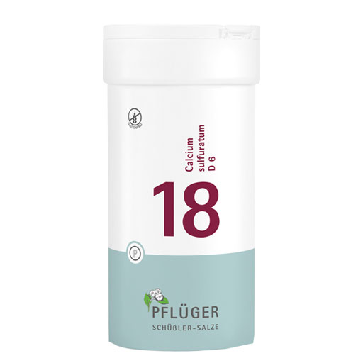 BIOCHEMIE Pflüger 18 Calcium sulfuratum D 6 Tabl.  400 St  Tabletten