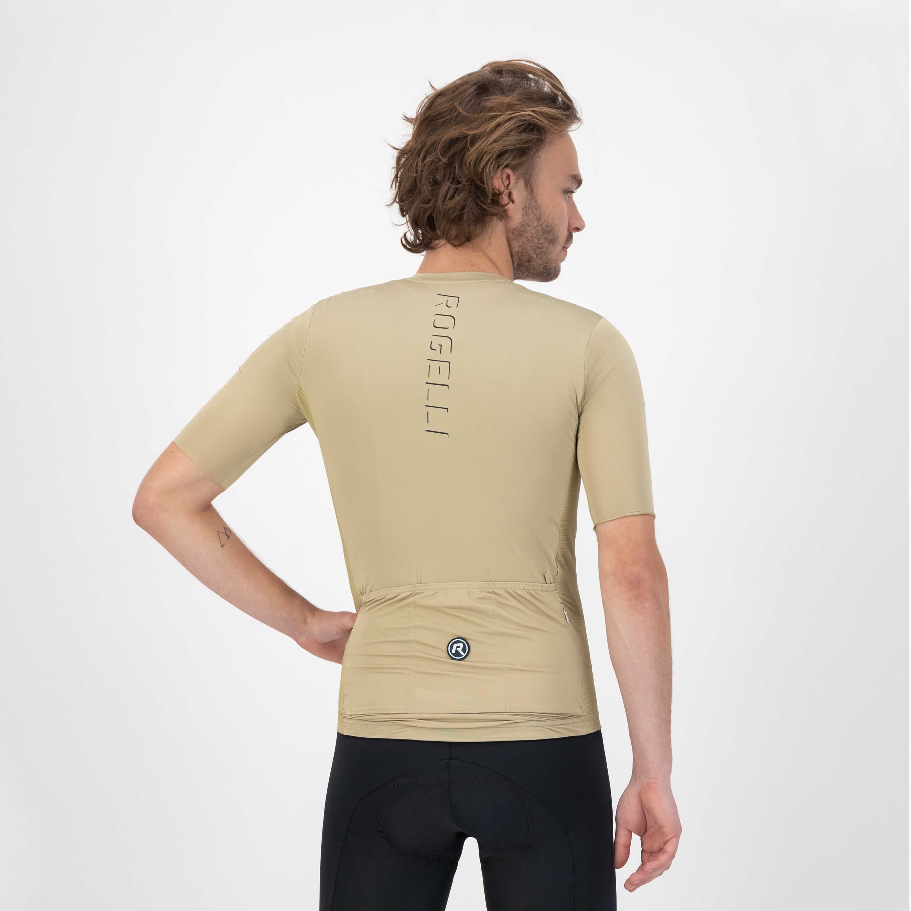 Rogelli Distance Sand Herren Radtrikot Kurzarm