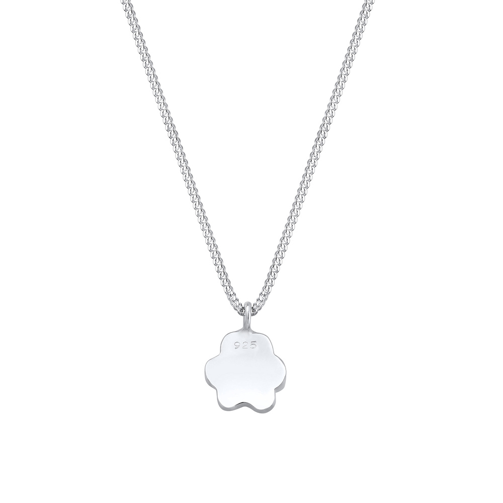 Elli Elli Collier Patte Animal Pink Collier Enfants-(925/100) Argent avec Cristaux collier