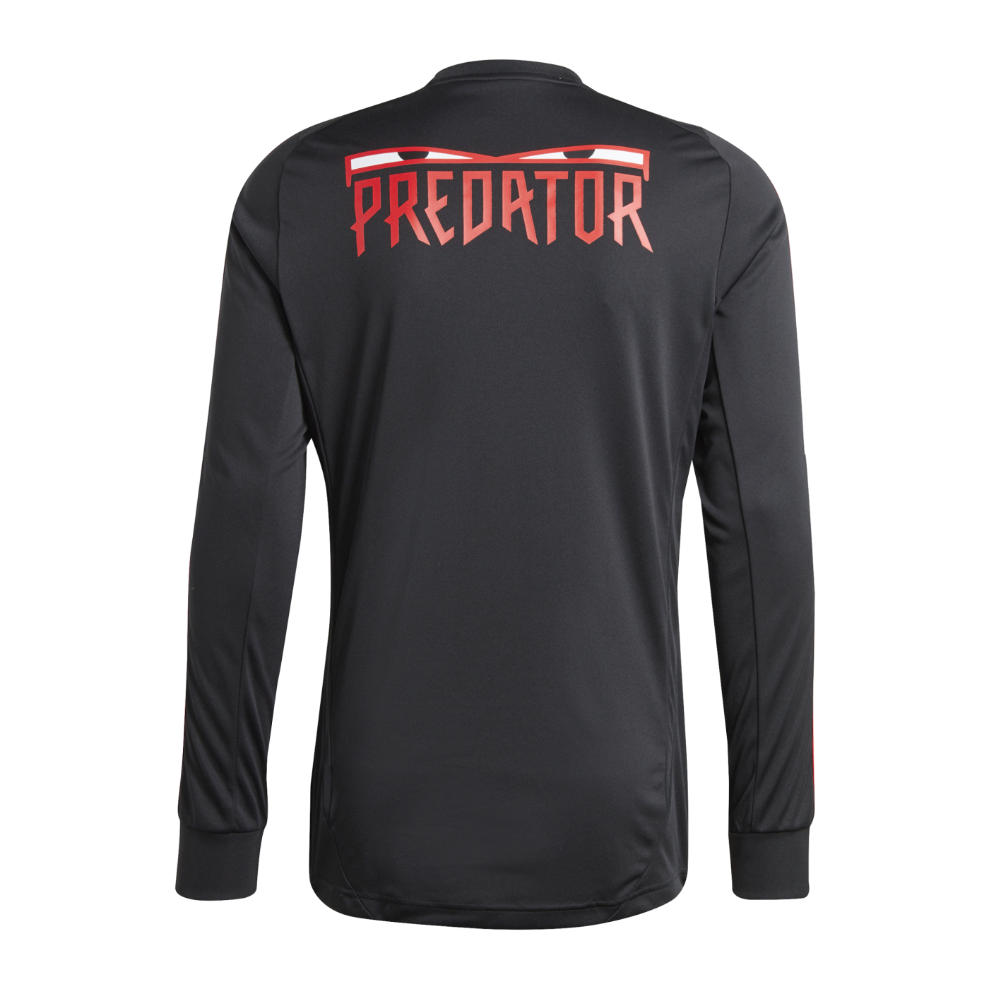 adidas Predator Trikot Langarm Schwarz Rot