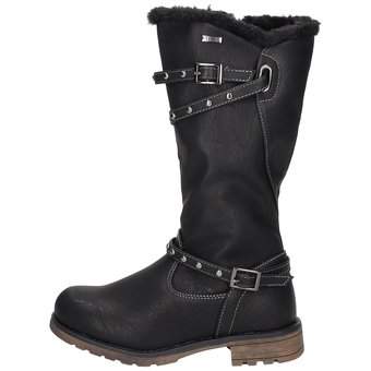 Barbarella Stiefel in schwarz
