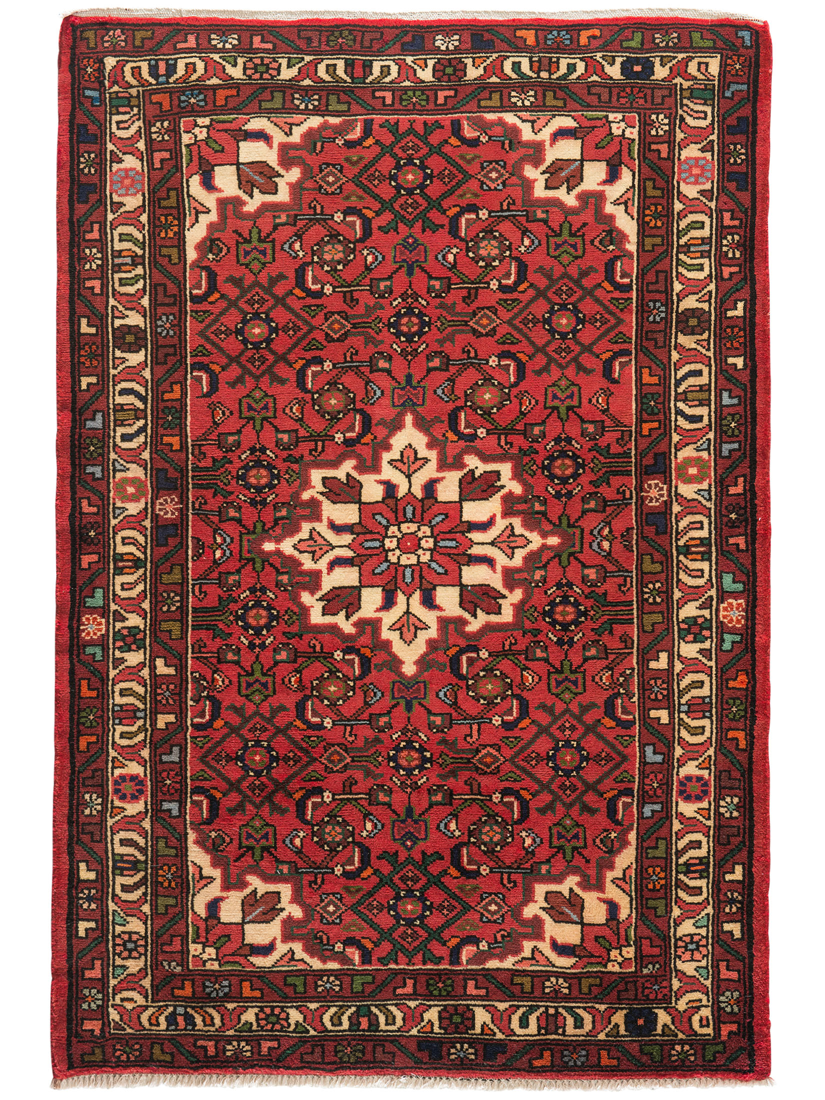 Hosseinabad Hamadan ca. 102 x 150 cm, Unikat / Einzelstück