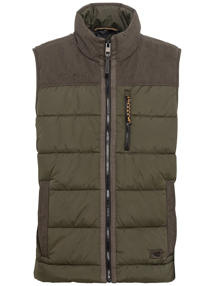 Camel Active Steppweste in Khaki günstig kaufen