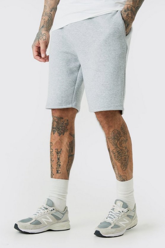Tall lockere Jersey-Shorts