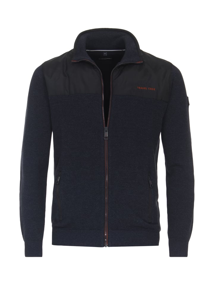 CASAMODA Strickjacke in Dunkelblau günstig kaufen