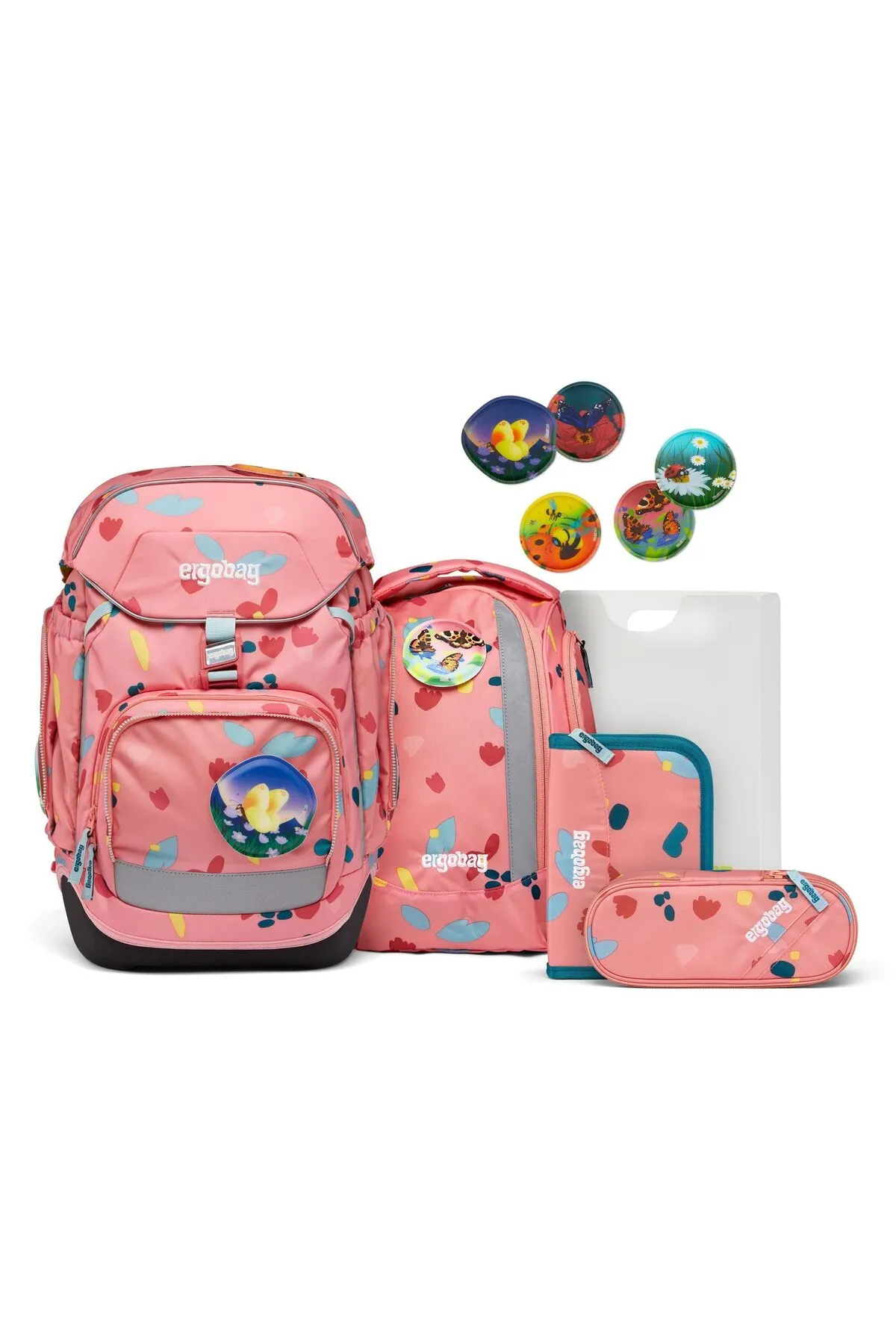 Ergobag  Pack Schulranzen-Set 6tlg. inkl. Klettie-Set