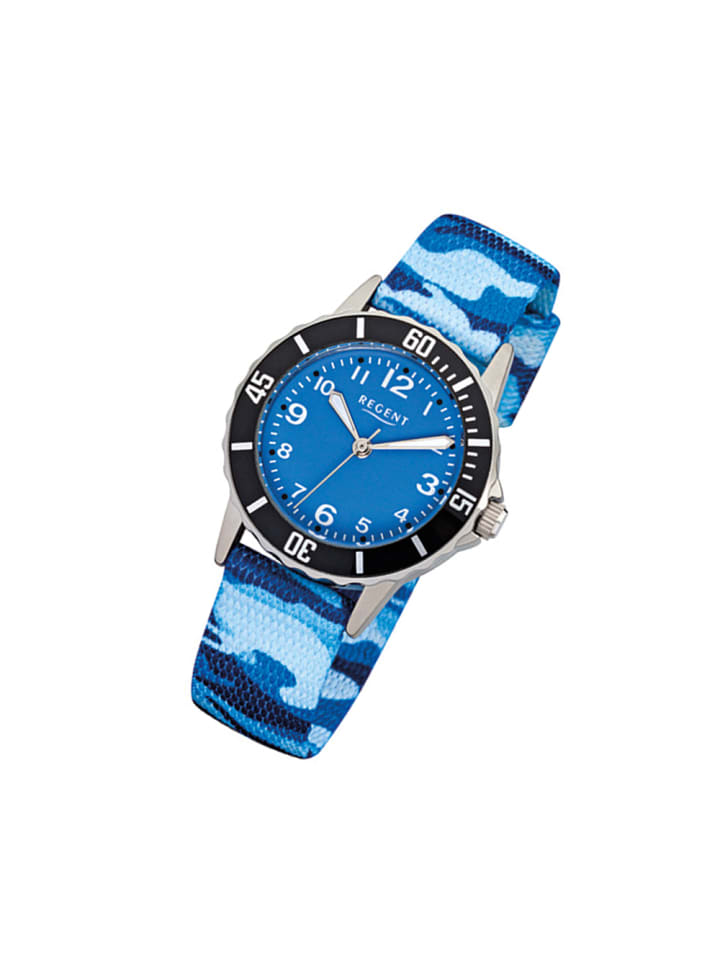 Regent Armbanduhr Regent Kinderuhren blau klein (ca. 29mm) günstig kaufen onesize