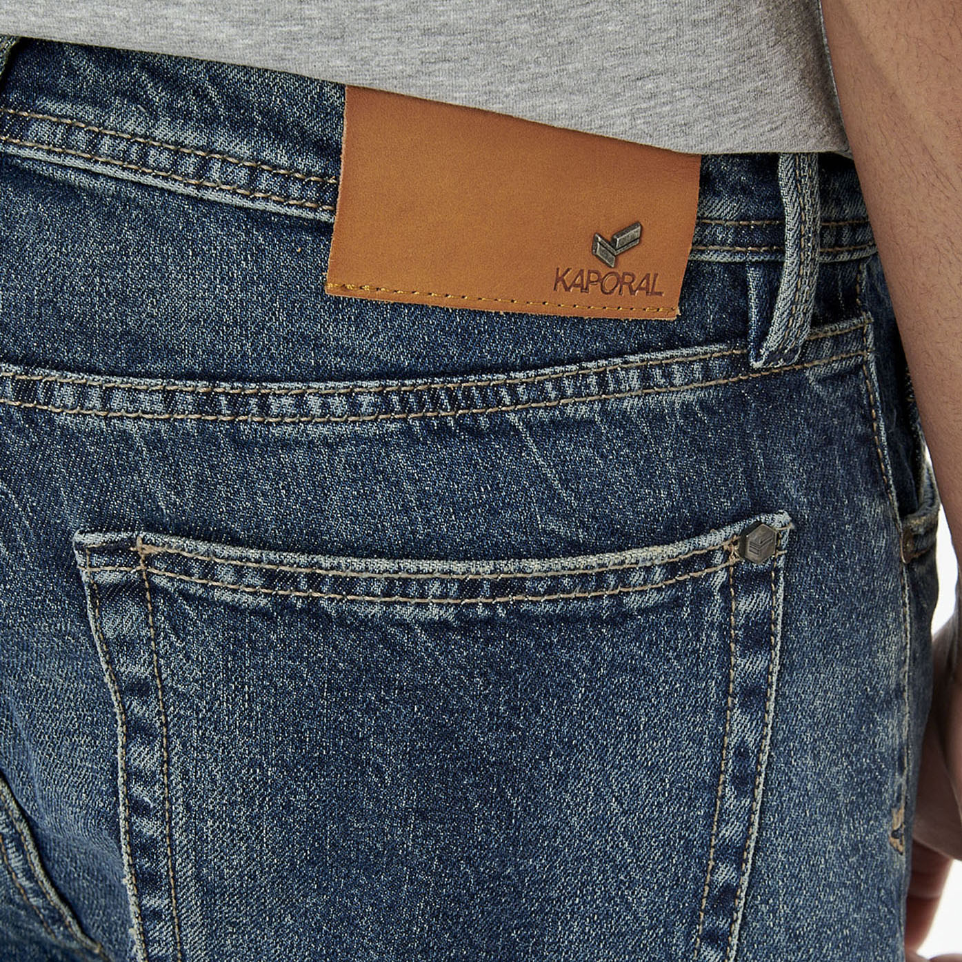 EMRIK  Short en jean loose homme