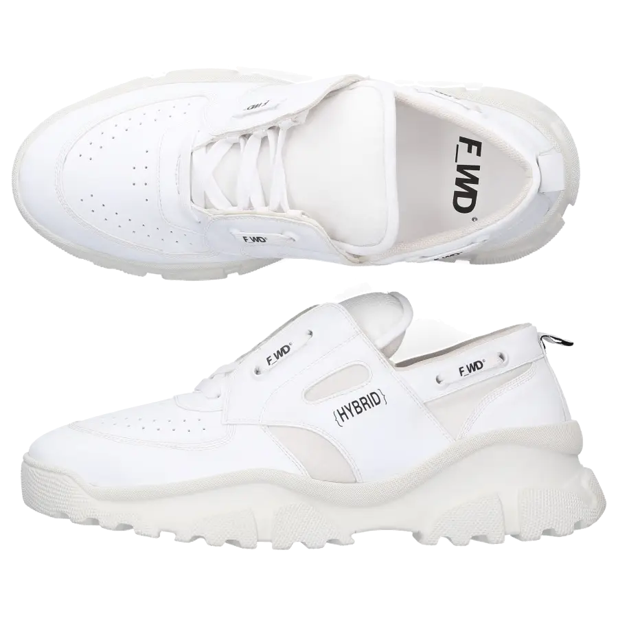 F_WD - Sneaker low UMAYLA TYLA Eco Econappa Logo weiß - weiß