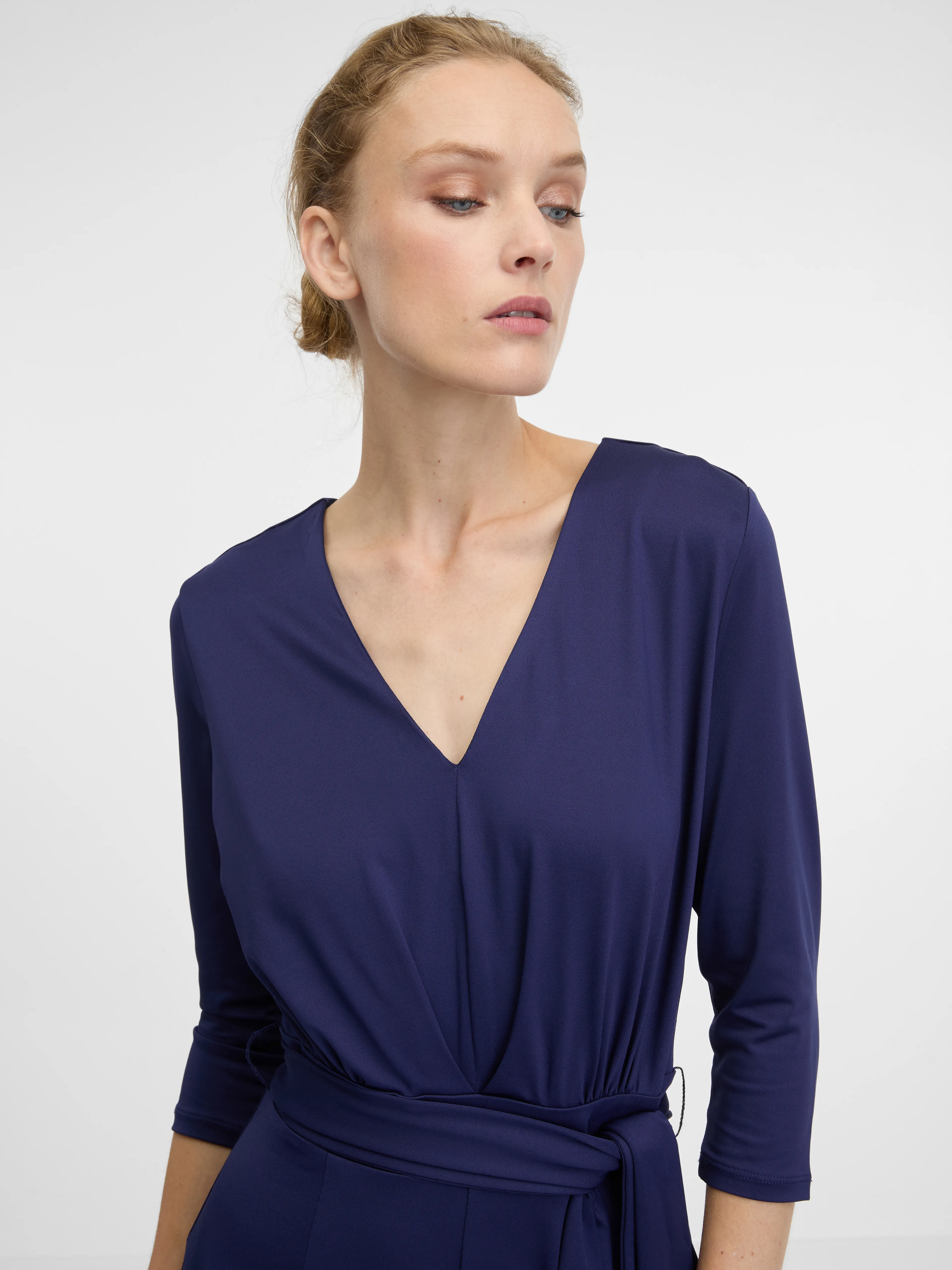 Dunkelblauer Damenoverall ORSAY