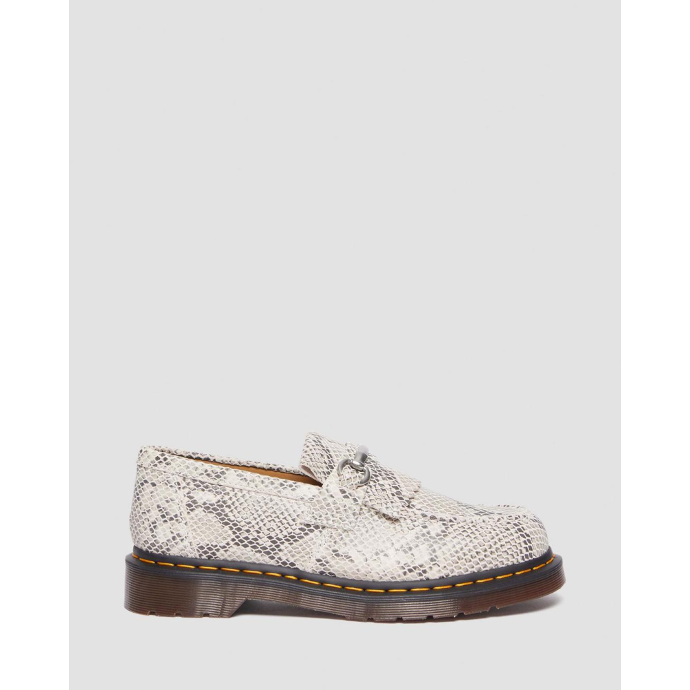 Dr. Martens Adrian Snaffle Python Print Loafer 30616296 / braun