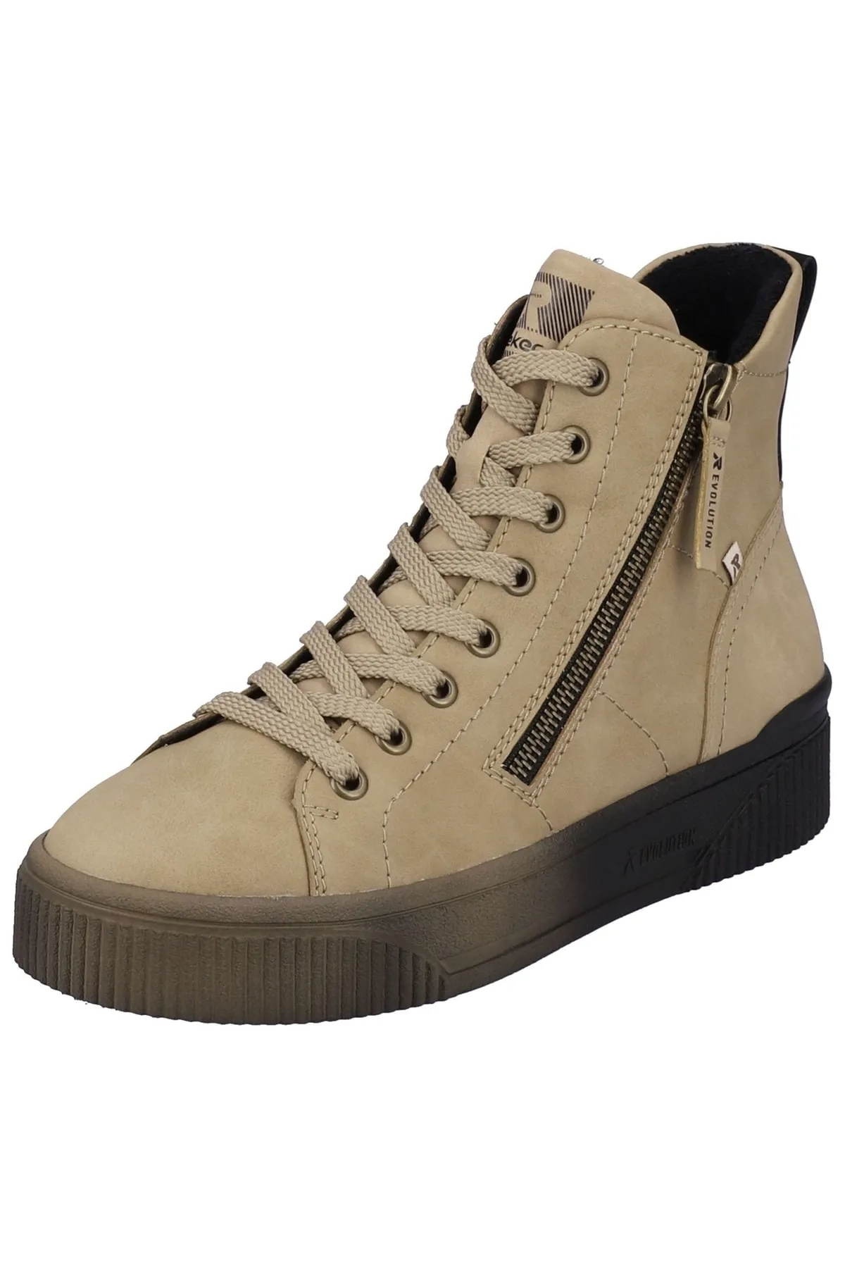 Rieker  Sneaker - Braun - Flacher Absatz