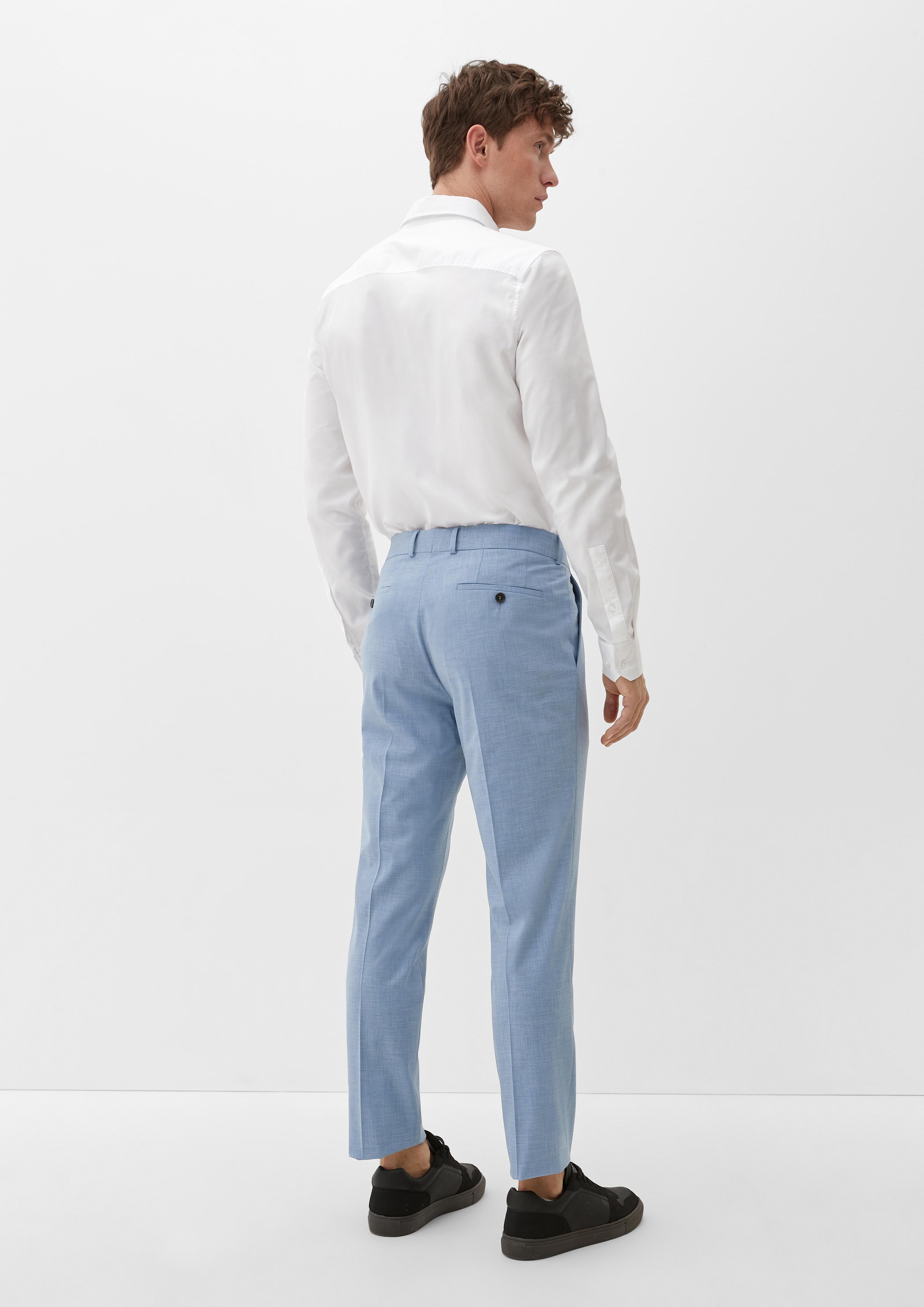 Slim: Hose aus Wollmix  2130194-52W3