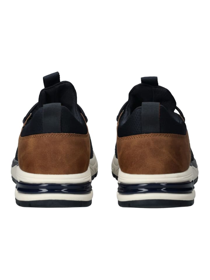 Bugatti Sneaker in Blau/Braun günstig kaufen