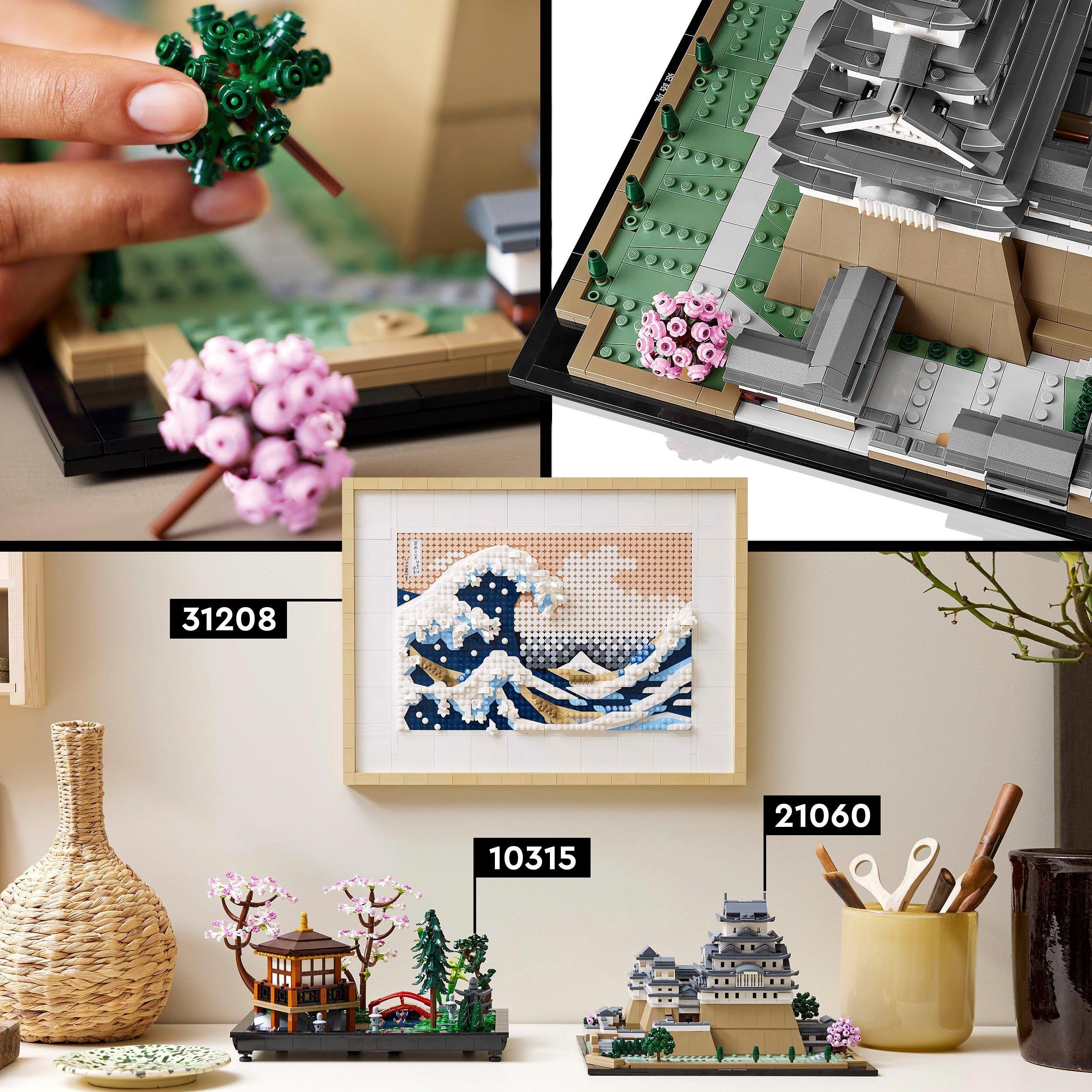 LEGO® Konstruktionsspielsteine Burg Himeji (21060), LEGO® Architecture, (2125 St), Made in Europe