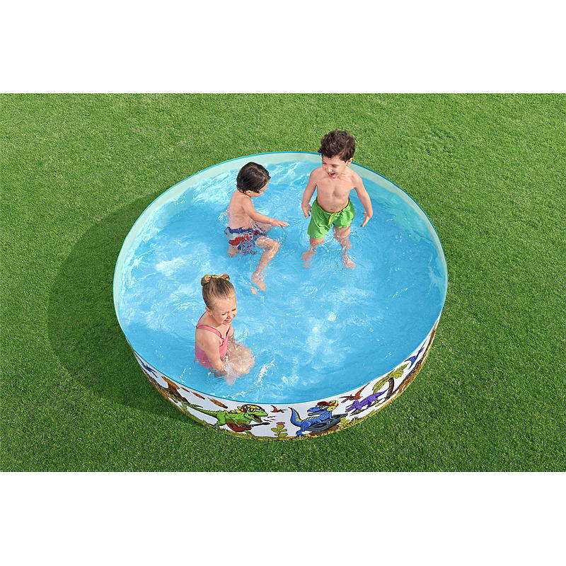 Bestway Plaskebasseng Stiv kant, Dino Bestway