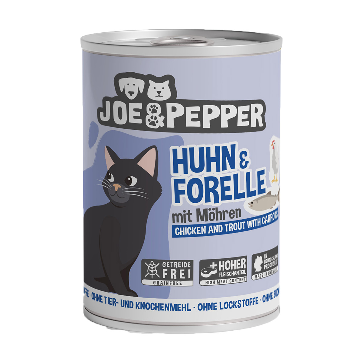 Joe & Pepper Cat Huhn & Forelle mit Möhren kaufen bei ZooRoyal