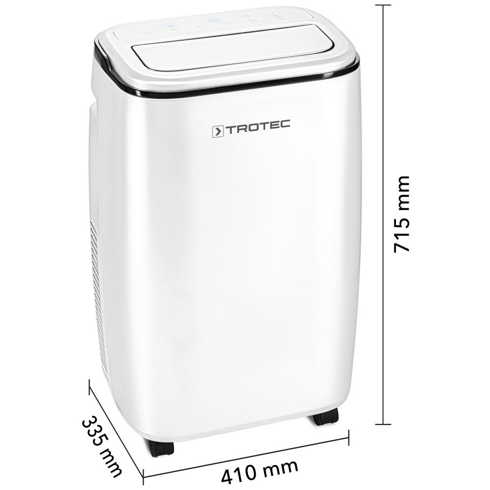 TROTEC 3-in-1-Klimagerät PAC 3500 S, Geeignet für Räume bis 46 m² / 115 m³