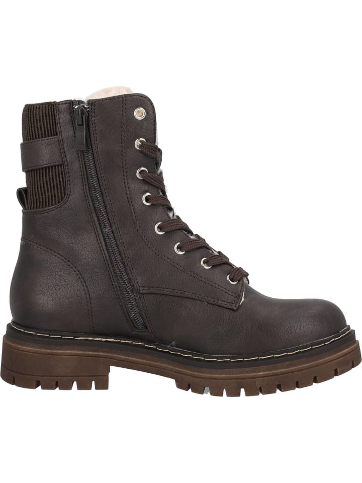 palado Schnürstiefel in dk brown günstig kaufen