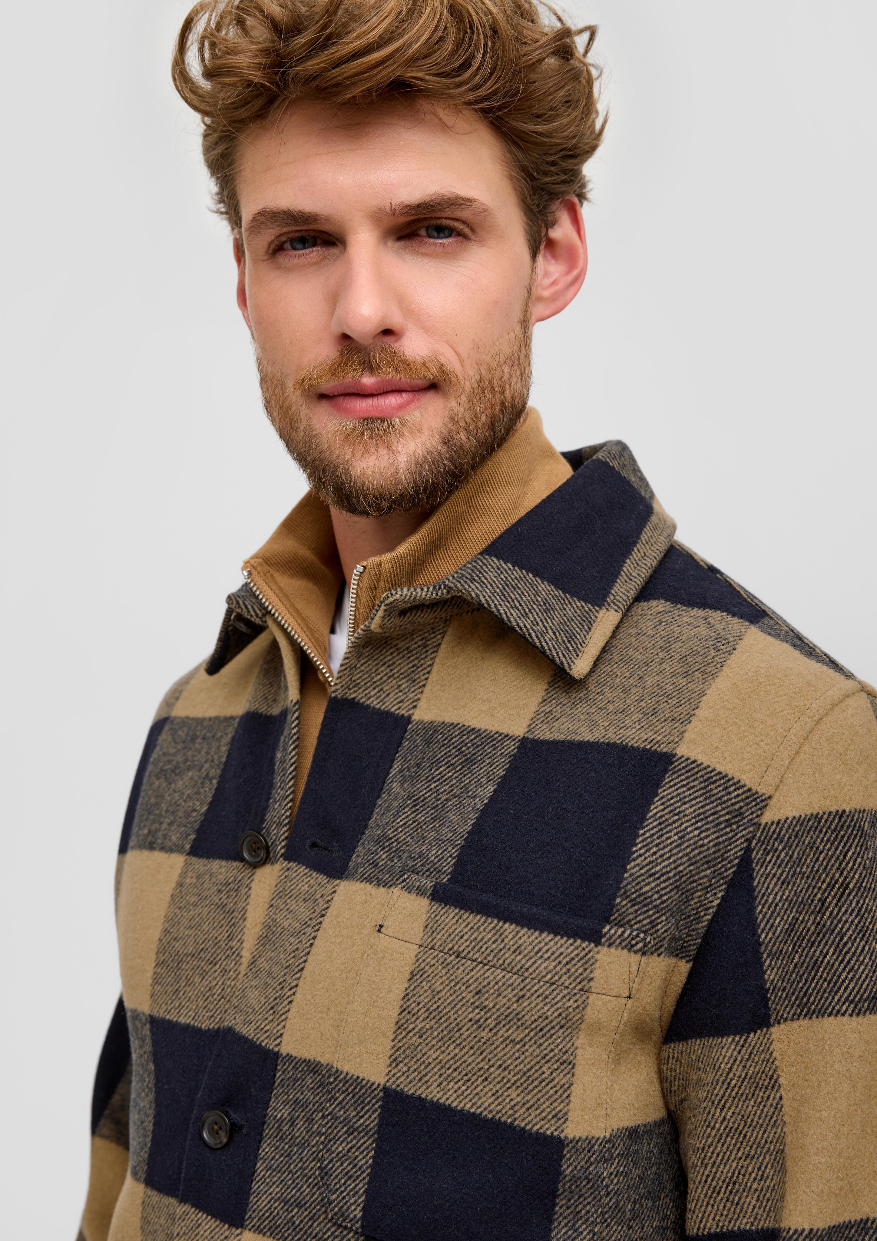 Hemdjacke mit Twill-Struktur  2133651-59N2