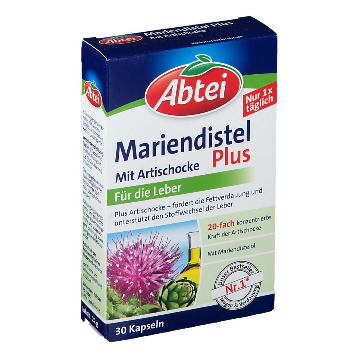 Mariendistel Plus Kaps.m.Artischocke TF
