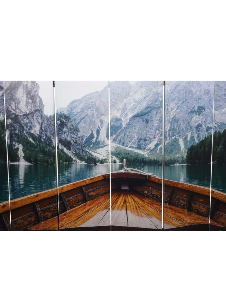MCW Foto-Paravent A83, 180x244cm Boot günstig kaufen onesize