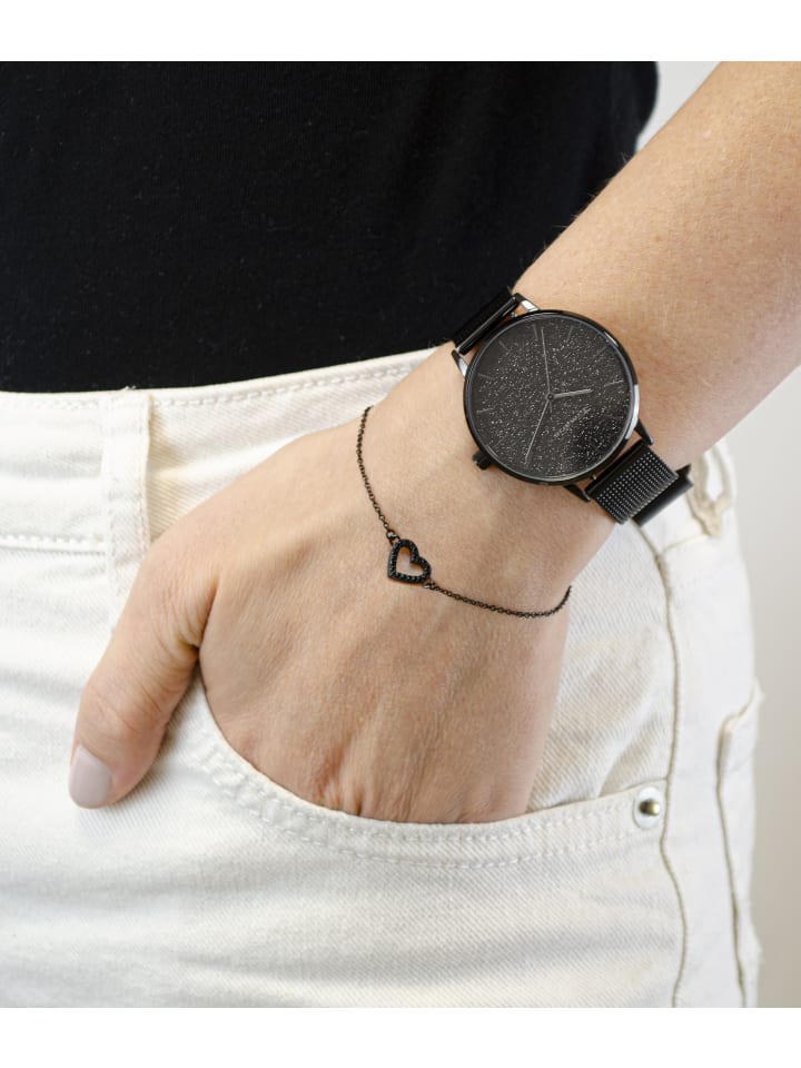 Tamaris Uhr in schwarz günstig kaufen onesize