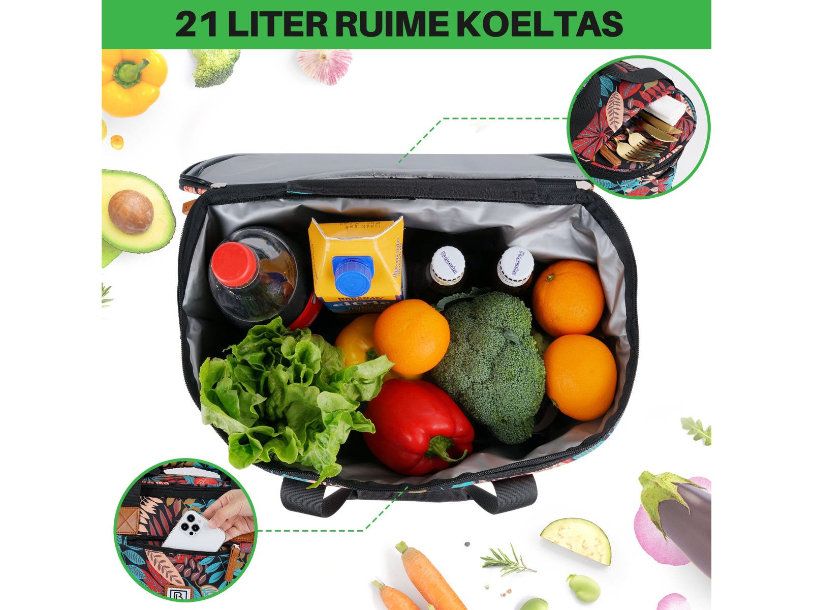 Brisby Jungle 21 Liter Kühltasche