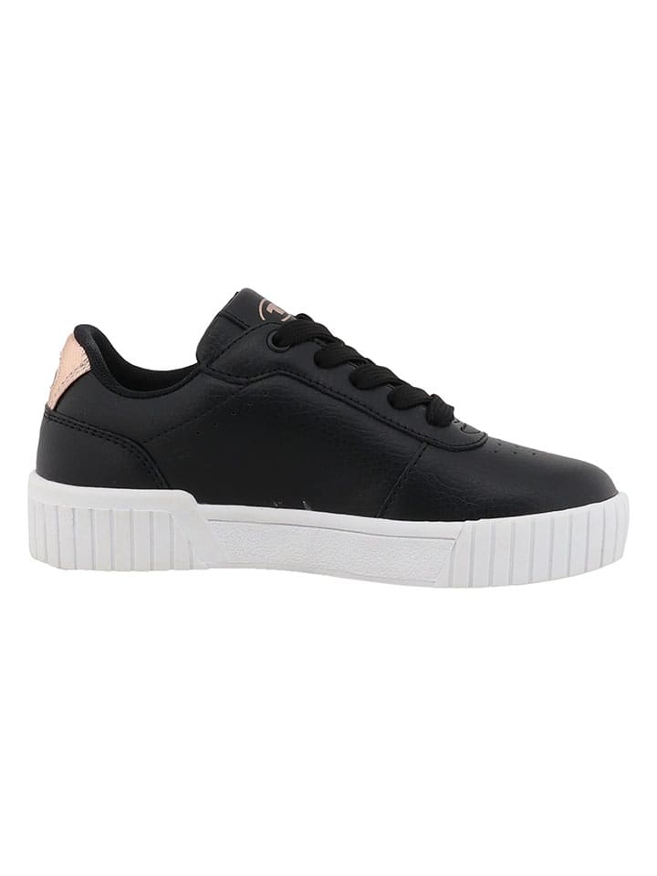 Tom Tailor Sneakers in Schwarz/ Braun günstig kaufen