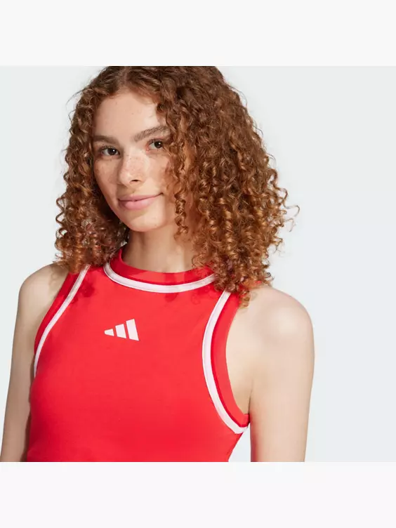 adidas Essentials Color-Pop Cotton Crop-Top