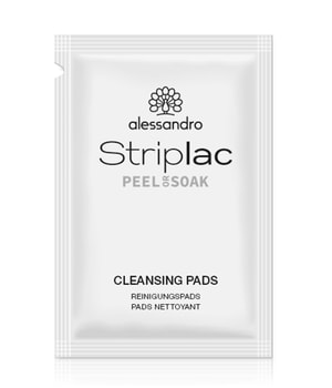 Alessandro Striplac Peel or Soak Cleansing Pads Nagellackentferner-30 Stk