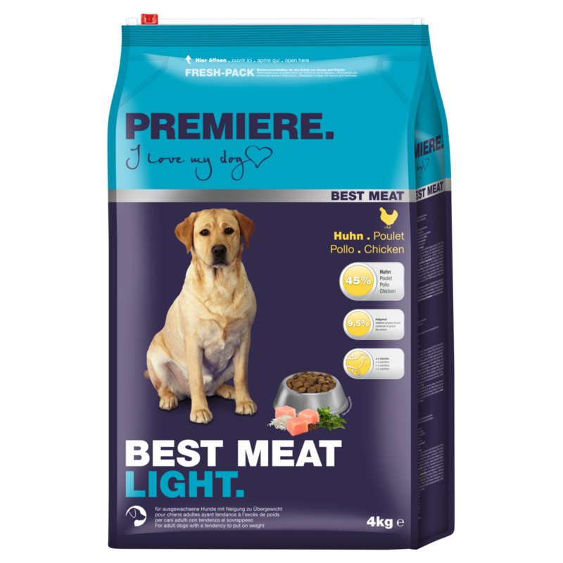 PREMIERE Hundetrockenfutter PREMIERE Best Meat Light Huhn 4 kg