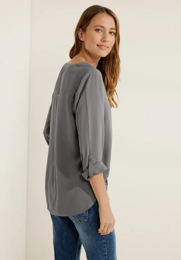 CECIL Bluse in Unifarbe