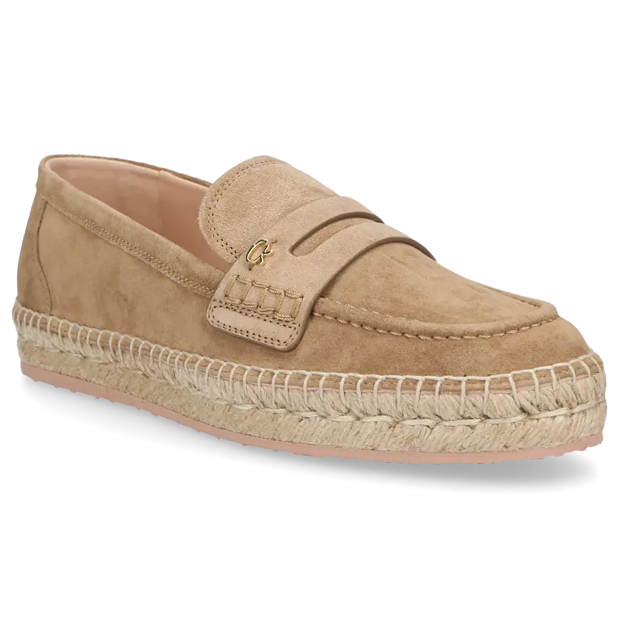 Gianvito Rossi - Espadrilles G25274 Veloursleder - beige