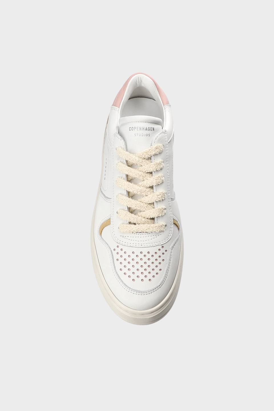 CPH76 leather mix white/rose