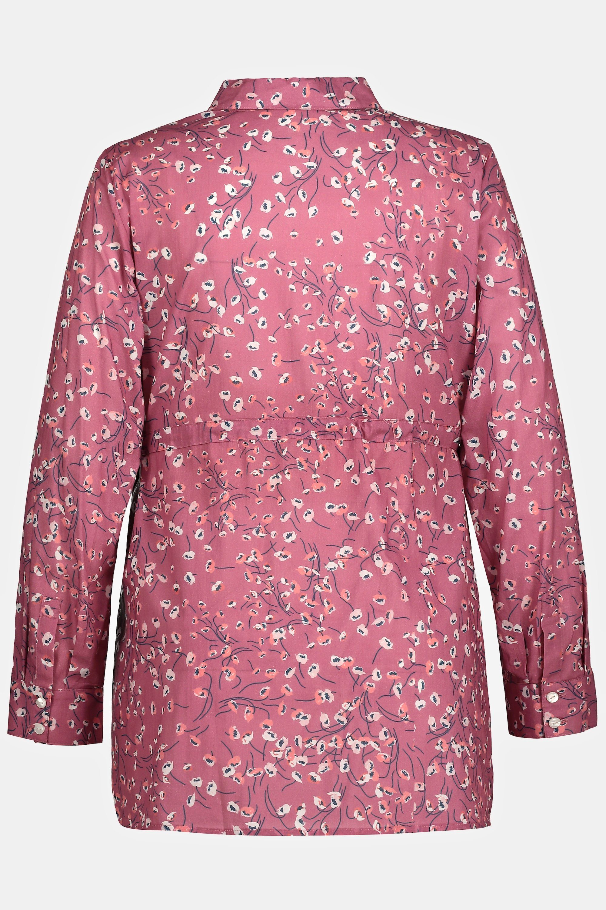 Ulla Popken Umstandsbluse Bellieva-Hemdbluse Still-Funktion Langarm GOTS