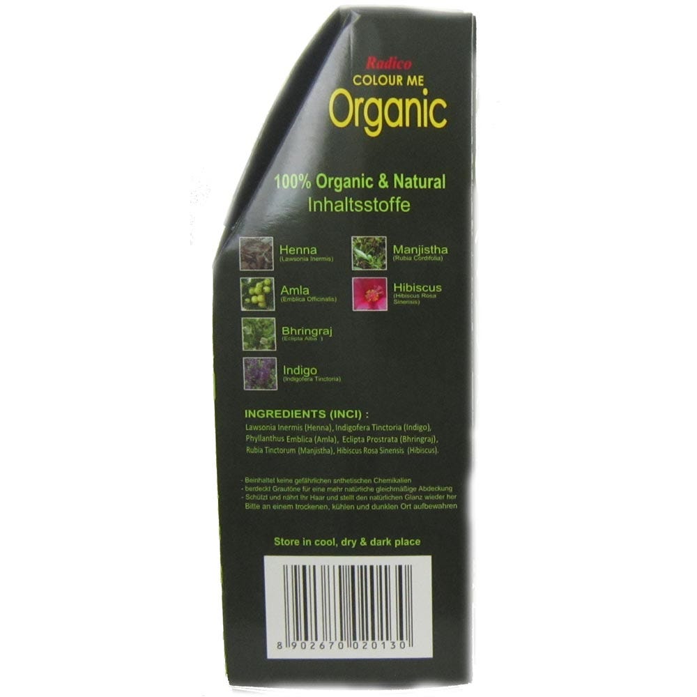 Radico Colour Me Organic Burgundy 100 g