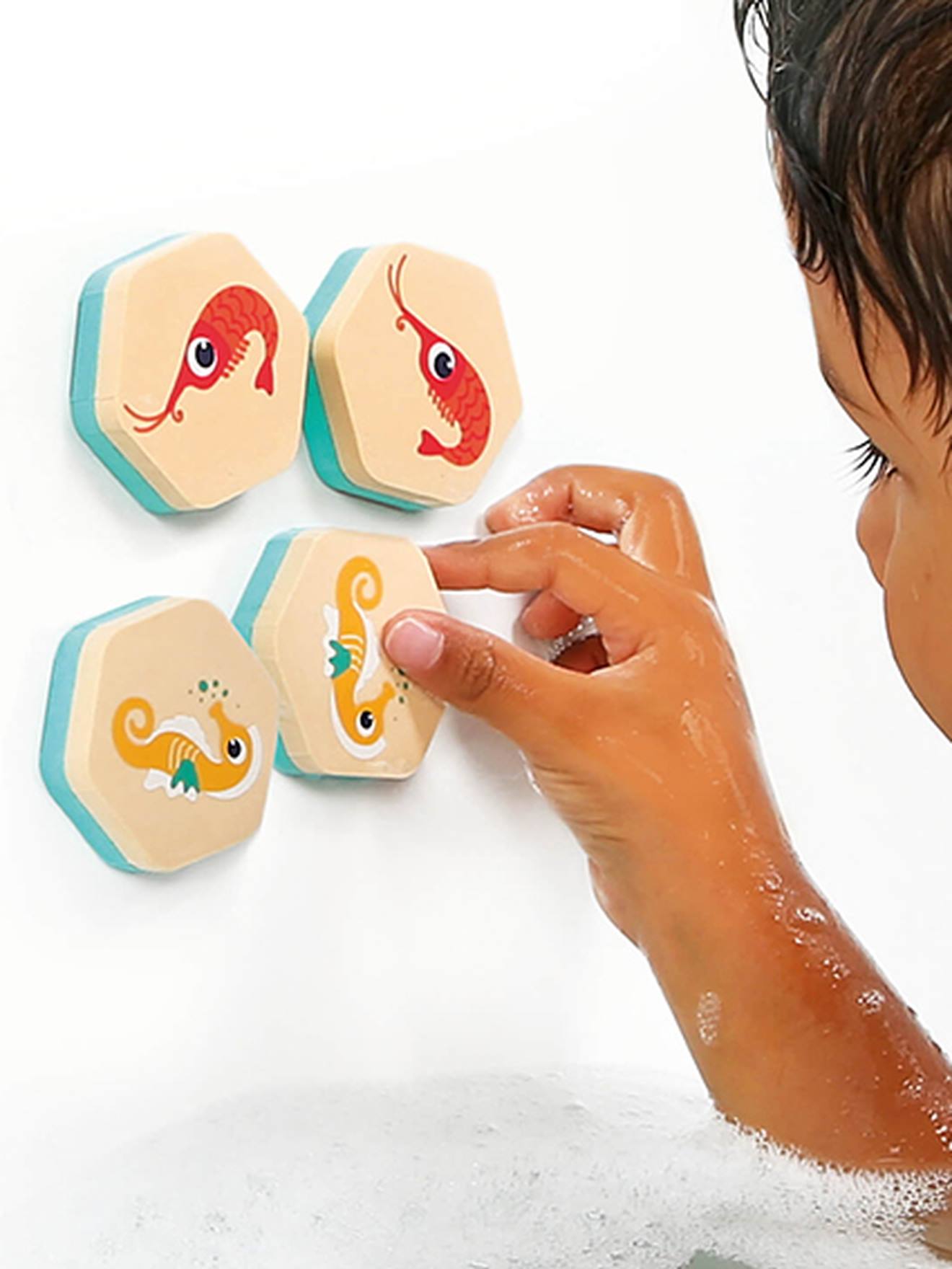 Ludi Baby 2-in-1 Badewannenpuzzle LUDI - blau