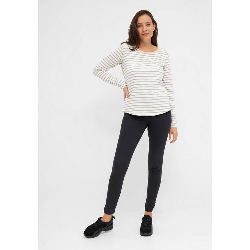 Derbe Robbenschnute Striped Langarmshirt Damen
