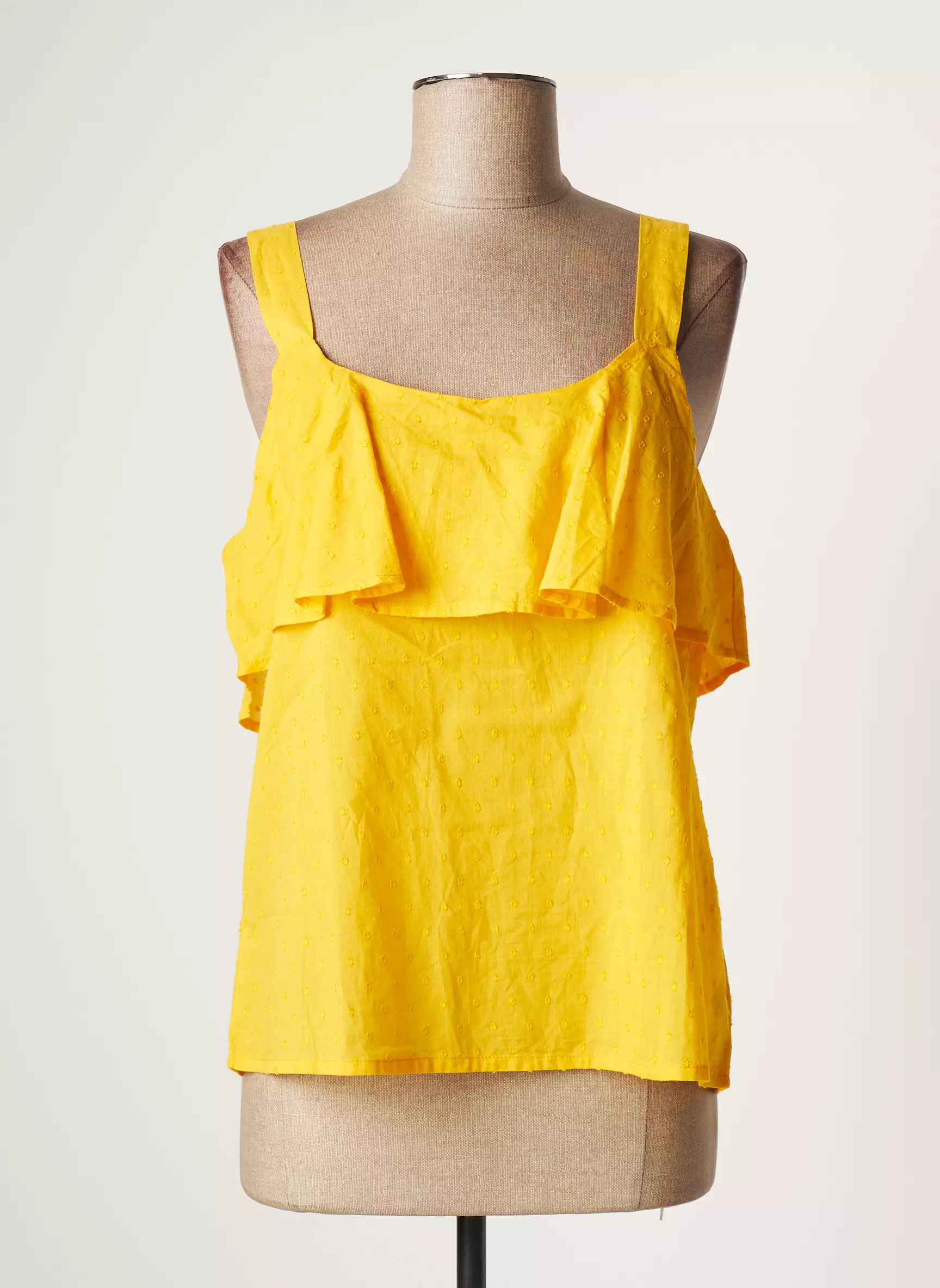 Ichi Debardeurs Femme couleur jaune