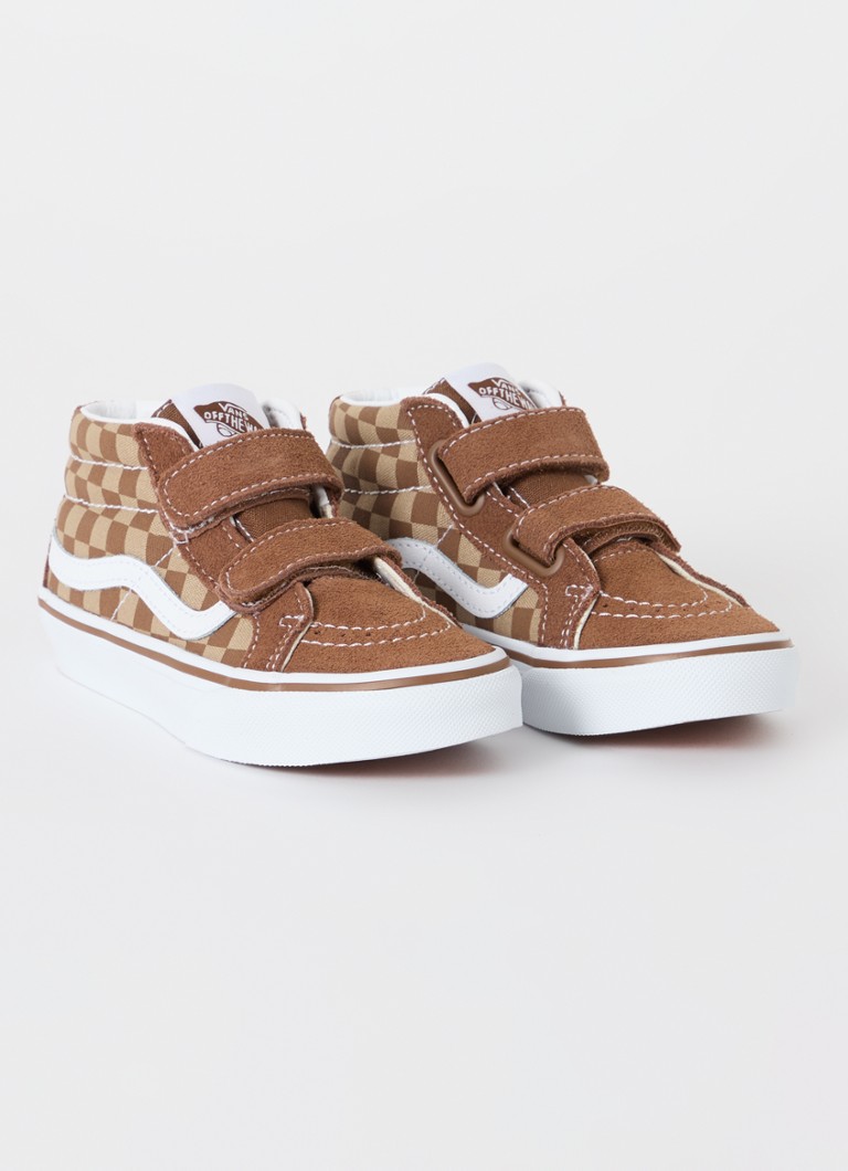 Teniși VANS Sk8-Mid Reissue V cu detalii din piele întoarsă